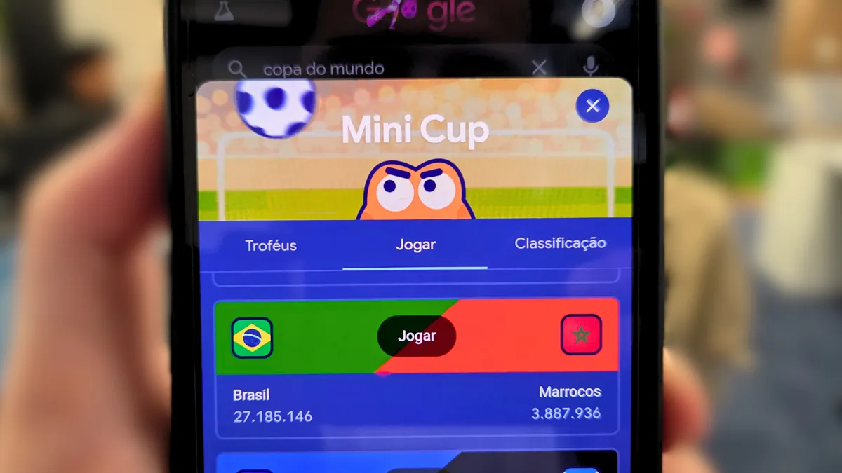 Mini Cup: como jogar o minigame da Copa do Mundo do Google