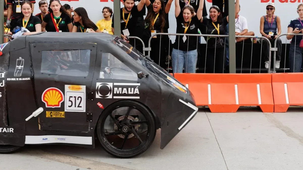 Feito histórico: Carro elétrico da UFMG pulveriza recorde nacional de eficiência energética